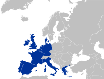 Mapa de la UE 1992/93